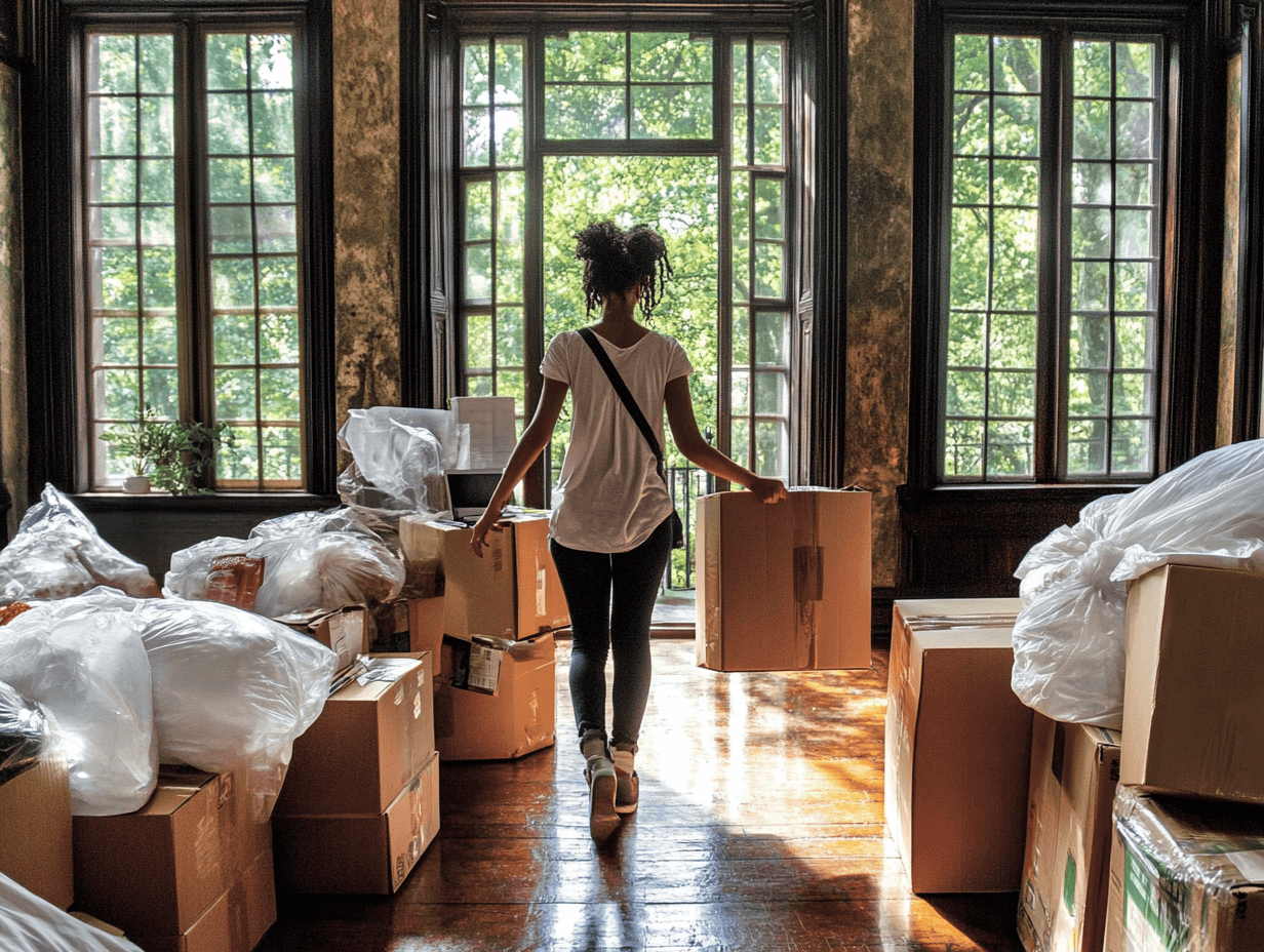 Economize tempo na hora de desembalar sua mudança!