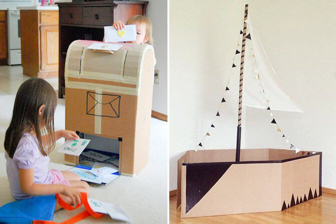 Ideias Criativas para Reutilizar Caixas de Mudança ♻️📦