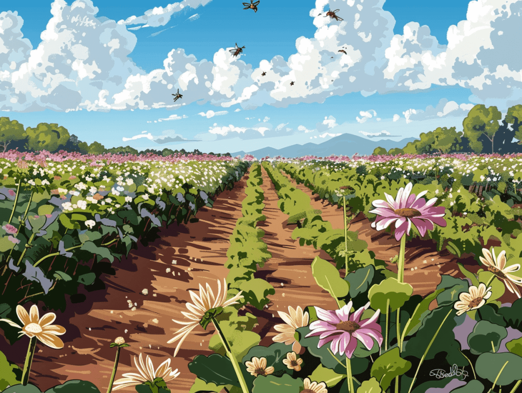 Agricultura de baixo carbono: cultivando um futuro verde e sustentável com práticas que reduzem as emissões de gases de efeito estufa.
